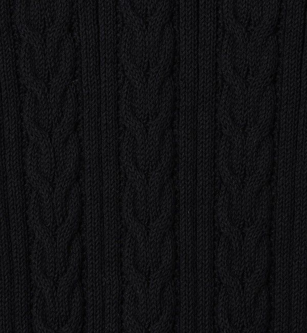 TOMORROWLAND MENS「コットンケーブル Vネックニット」|ニット・セーター|