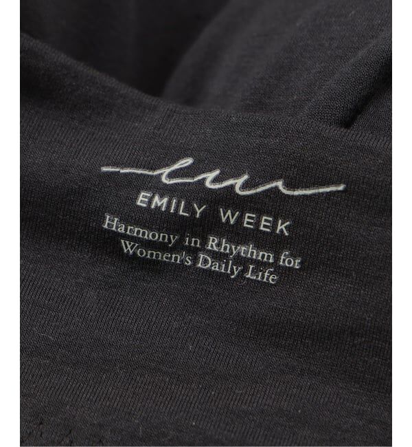EMILYWEEK「【CALM】ハーフトップブラ（グリーン、グレー）」|インナー|