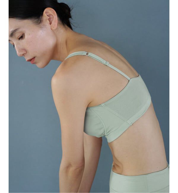 EMILYWEEK「【CALM】ハーフトップブラ（グリーン、グレー）」|インナー|