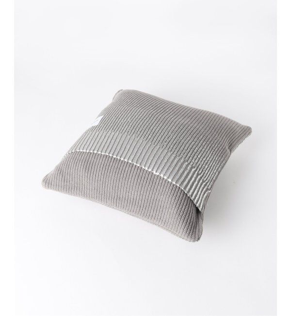 journal standard Furniture「SILVER PRINT KNIT CUSHION　クッションカバー 45cm」|クッション・クッションカバー|