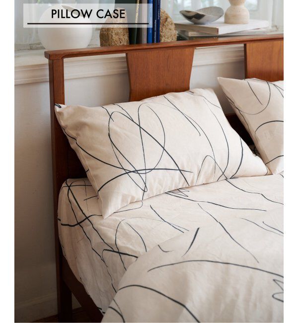 journal standard Furniture「WEATHER LINES PILLOW CASE 43x63　ピローケース」|その他|ナチュラル