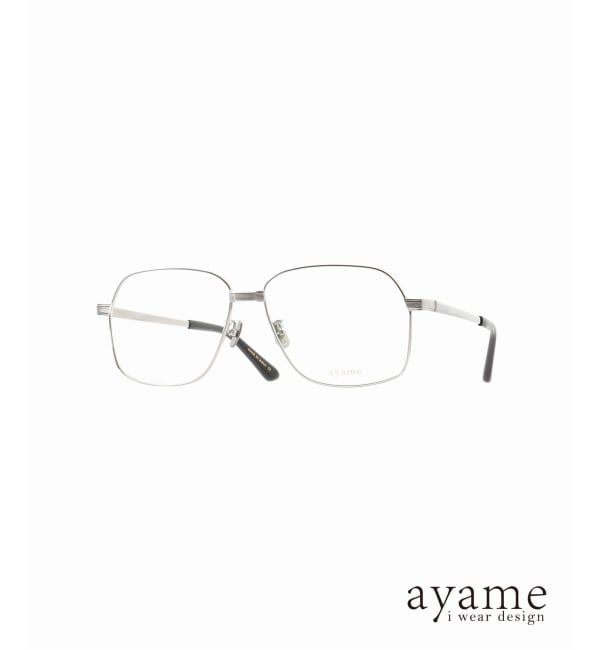 EYETHINK「ayame NEAT TI Optical」|メガネ|シルバー