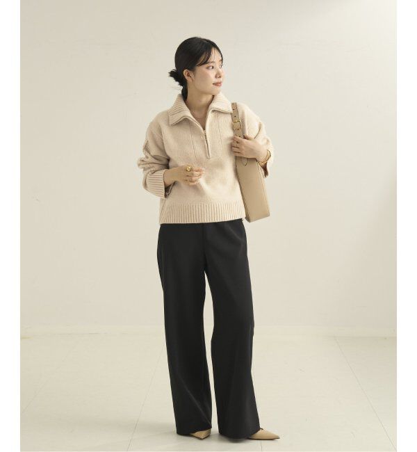 Plage「pooginook zip up ニット」|ニット・セーター|