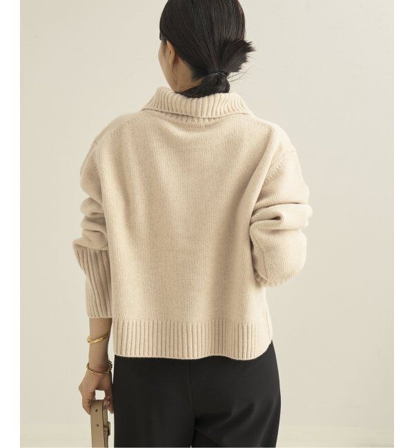 Plage「pooginook zip up ニット」|ニット・セーター|