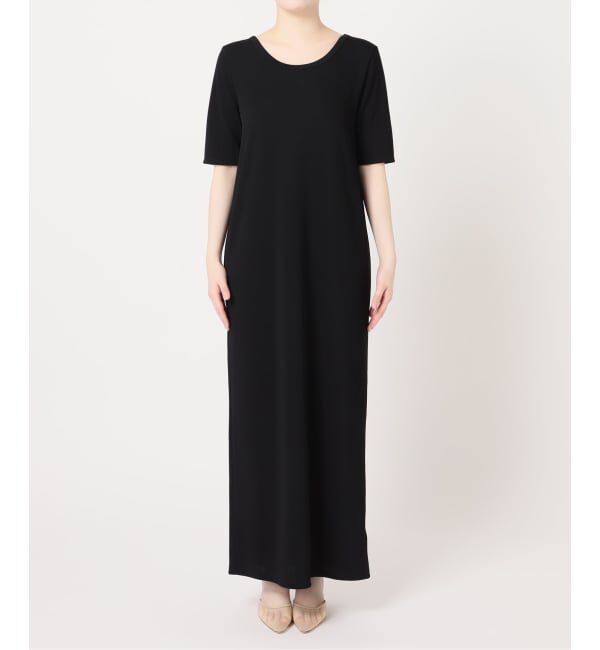 Plage「《追加》Rib ハーフスリーブ ワンピース 4」|ワンピース|