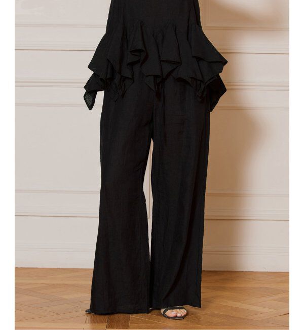 IENA LA BOUCLE「IENA LA BOUCLE リネンブロードイージーパンツ」|その他|