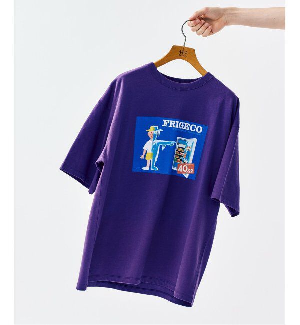 417 EDIFICE「SAVIGNAC サヴィニャック 別注 French Company プリントTシャツ 2」|Tシャツ・カットソー|