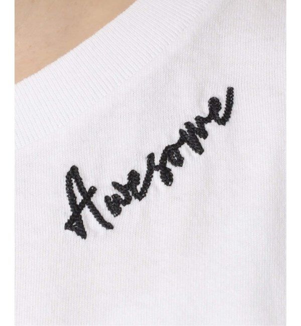 JOURNAL STANDARD relume「《追加》刺繍ロゴフレンチTEE」|Tシャツ・カットソー|