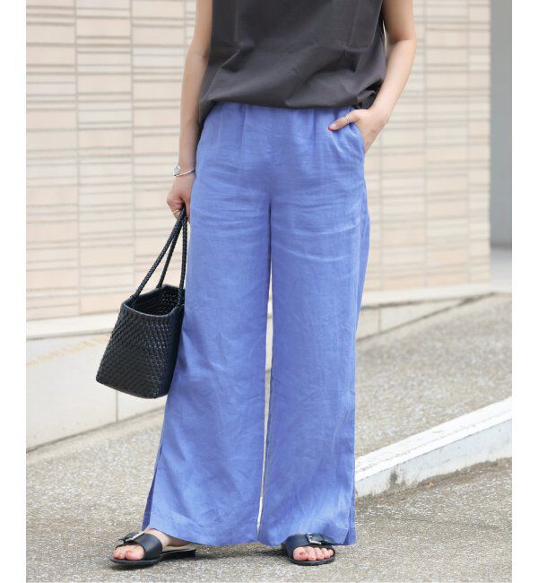 JOURNAL STANDARD relume「《追加2》麻スリットイージーパンツ」|その他|
