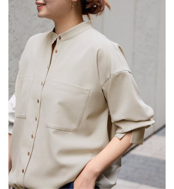 JOURNAL STANDARD「ウーリッシュツイルタックボリュームシャツ」|シャツ・ブラウス|