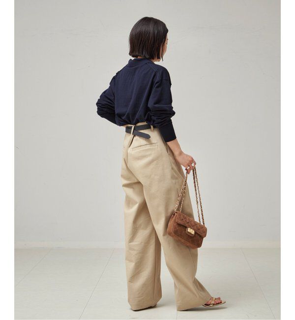 journal standard L'essage「Washable/victria襟付プルオーバー」|ニット・セーター|