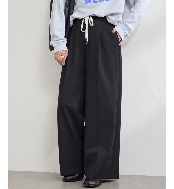 JOURNAL STANDARD「《追加2》ソモウライクイージースラックス」|スラックス|ネイビー