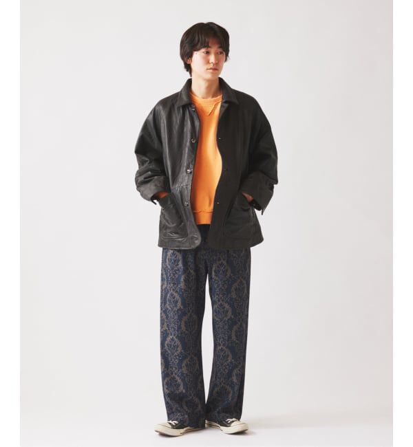 JOURNAL STANDARD relume「ゴートレザー カバーオール」|ライダースジャケット|