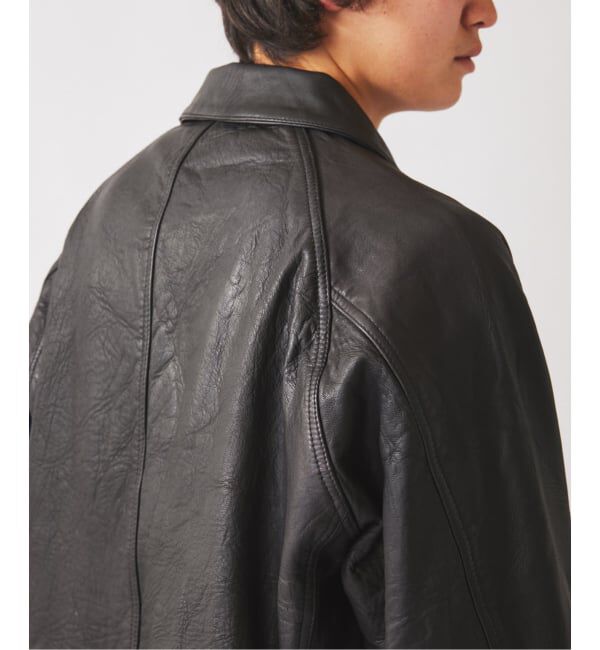 JOURNAL STANDARD relume「ゴートレザー カバーオール」|ライダースジャケット|