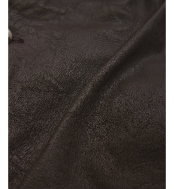 JOURNAL STANDARD relume「ゴートレザー カバーオール」|ライダースジャケット|