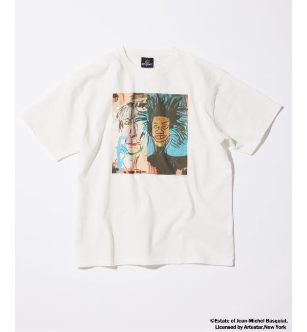 JOURNAL STANDARD「Jean-Michel Basquiat / ジャン＝ミシェル・バスキア プリントTシャツ」|Tシャツ・カットソー|ホワイト
