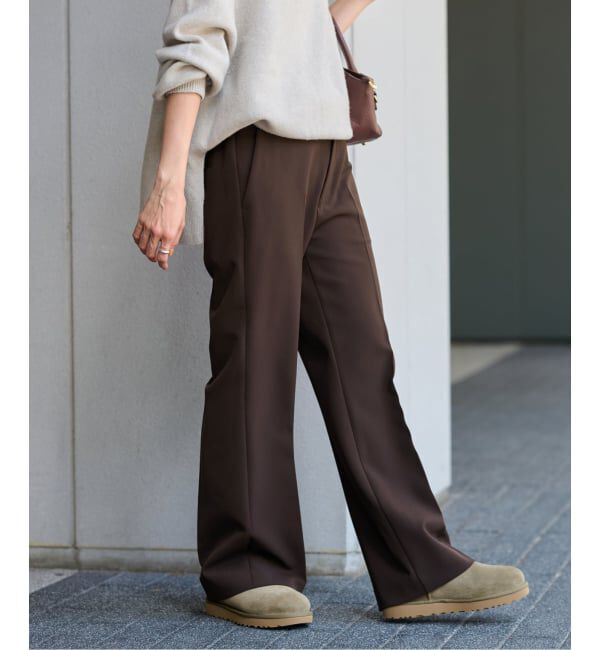 FRAMeWORK「≪追加≫セミフレアパンツ3」|スラックス|