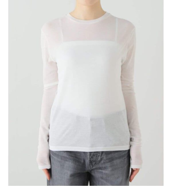 FRAMeWORK「≪追加≫HTシアーロングTee5」|Tシャツ・カットソー|