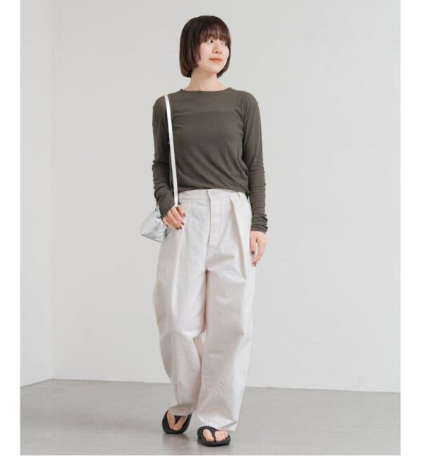 FRAMeWORK「≪追加≫HTシアーロングTee5」|Tシャツ・カットソー|