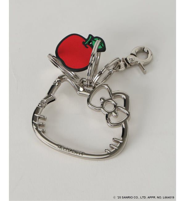 Spick and Span「《追加》HELLO KITTY S&S HASHIBAMI FACEカラビナ」|キーケース|