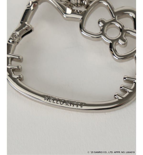 Spick and Span「《追加》HELLO KITTY S&S HASHIBAMI FACEカラビナ」|キーケース|