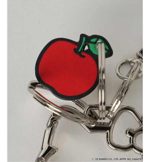 Spick and Span「《追加》HELLO KITTY S&S HASHIBAMI FACEカラビナ」|キーケース|