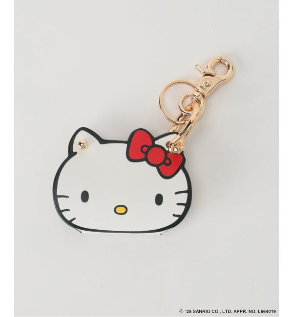 Spick and Span「《追加》HELLO KITTY S&S HASHIBAMI FACE レザーチャーム2」|キーケース|