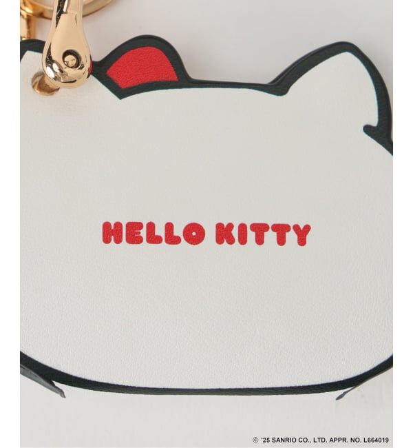 Spick and Span「《追加》HELLO KITTY S&S HASHIBAMI FACE レザーチャーム2」|キーケース|