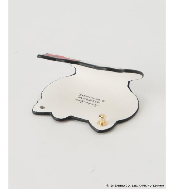 Spick and Span「《追加》HELLO KITTY S&S HASHIBAMI FACE レザーチャーム2」|キーケース|