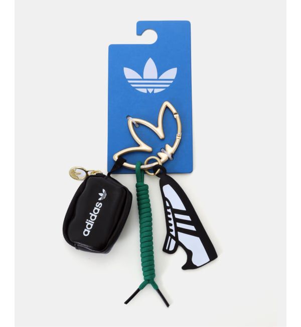 Spick and Span「adidas / アディダス KEY CHAIN」|キーケース|グリーン