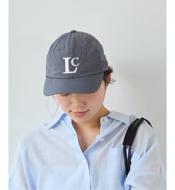 U by SPICK&SPAN「《予約》LOW CLASSIC Lc / ロウ クラシック エルシー NYLON Lc CAP」|キャップ・キャスケット|ブラック A