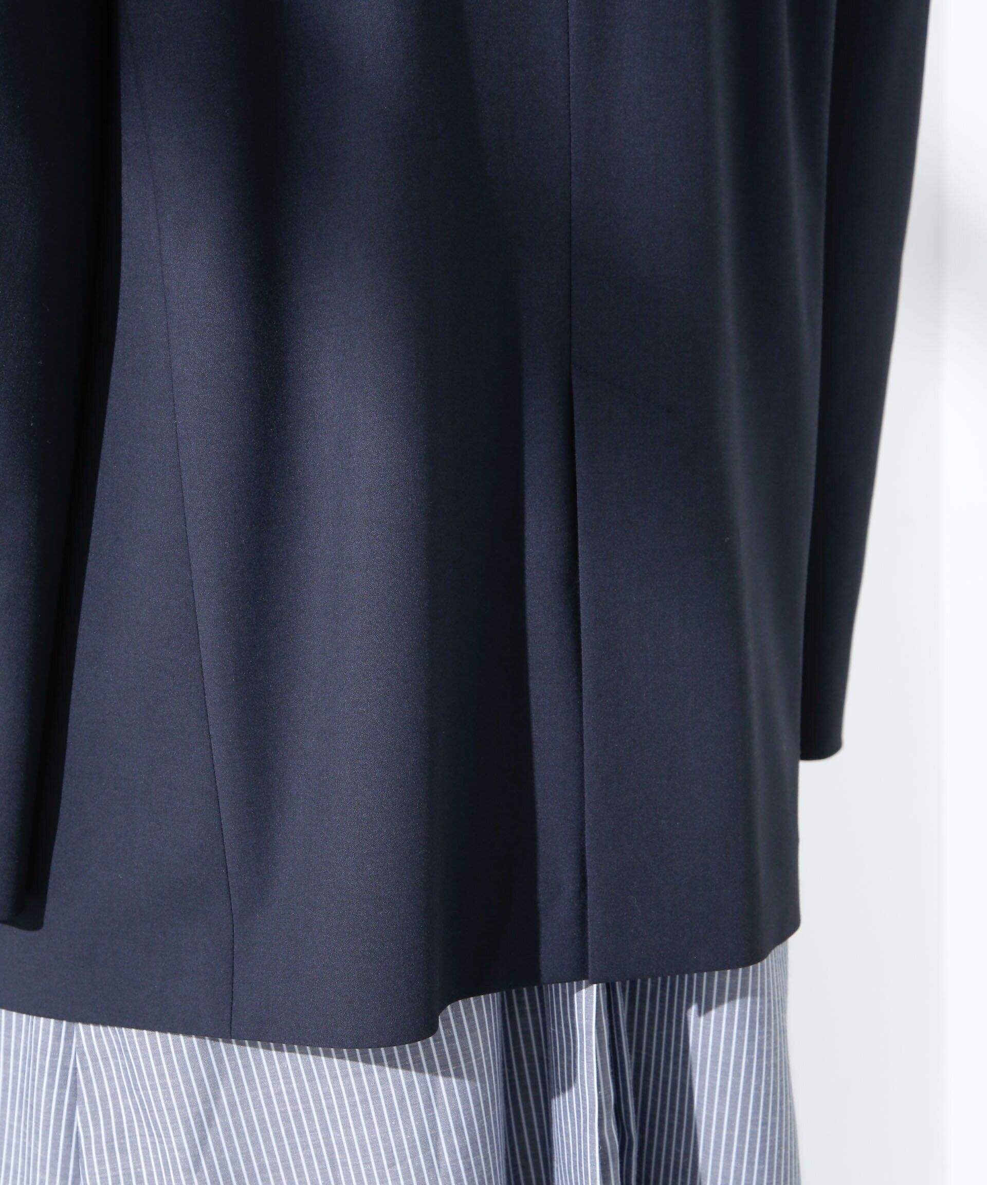 nano･universe「トロストレッチダブルジャケット(セットアップ可)」|テーラードジャケット|