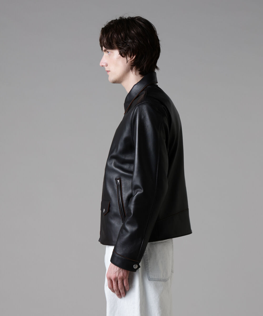 nano･universe「｢ASSEMBLANC｣シープトローヴライダースブルゾン」|ブルゾン・スタジャン|