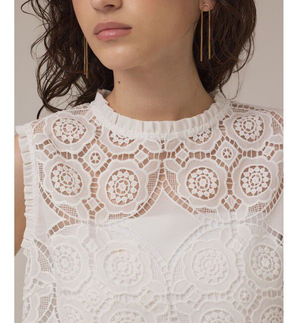 Diagram「サークルレースノースリーブトップ」|その他|