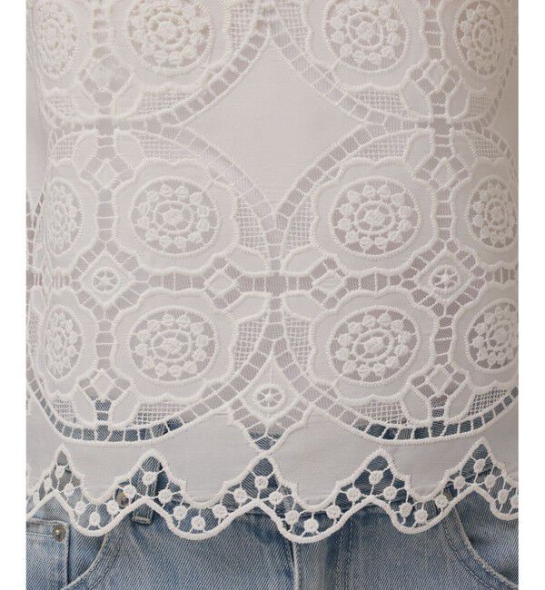 Diagram「サークルレースノースリーブトップ」|その他|