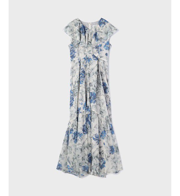 Diagram「フラワープリントフリルワンピース」|ワンピース|