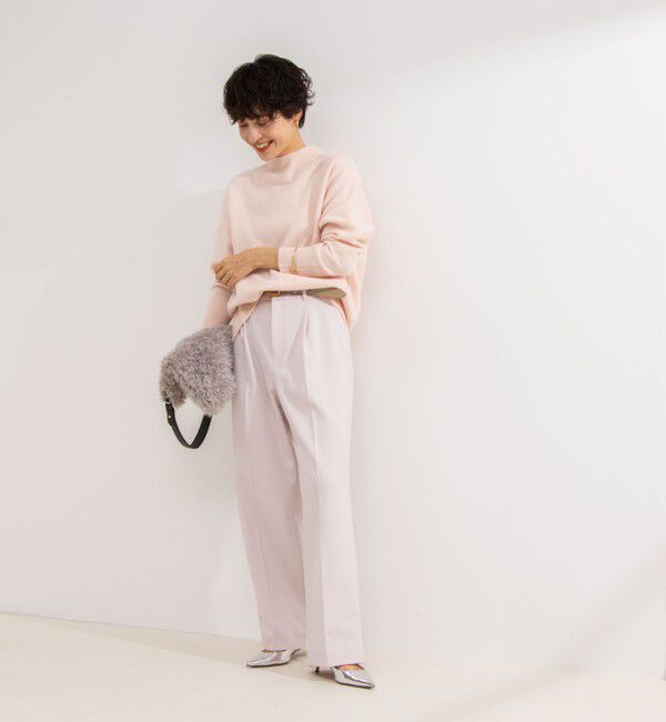 NOLLEY'S「ウォッシャブルウール調愛されイージーワイドパンツ」|その他|