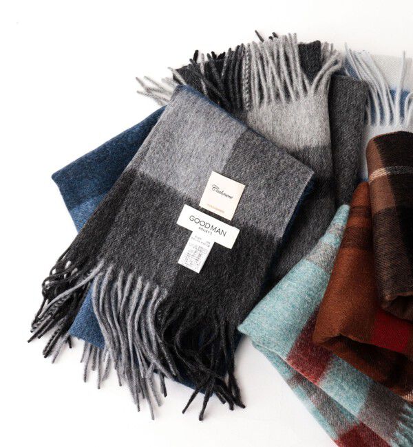NOLLEY'S goodman「カシミヤチェックマフラー30」|ストール|