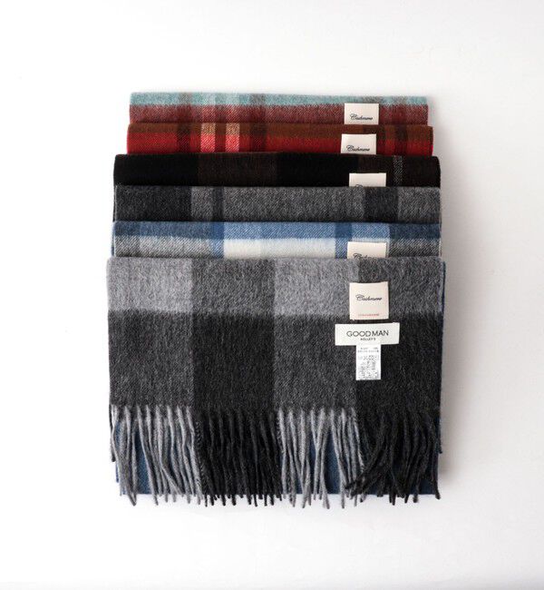 NOLLEY'S goodman「カシミヤチェックマフラー30」|ストール|