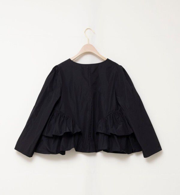 NOLLEY'S sophi「ウォッシャブルマイクロタフタティアードブラウス」|シャツ・ブラウス|