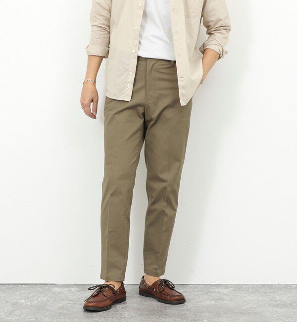 NOLLEY'S goodman「《ビジカジ対応》ストレッチツイルレギュラーフィットPT 26SS」|チノ|