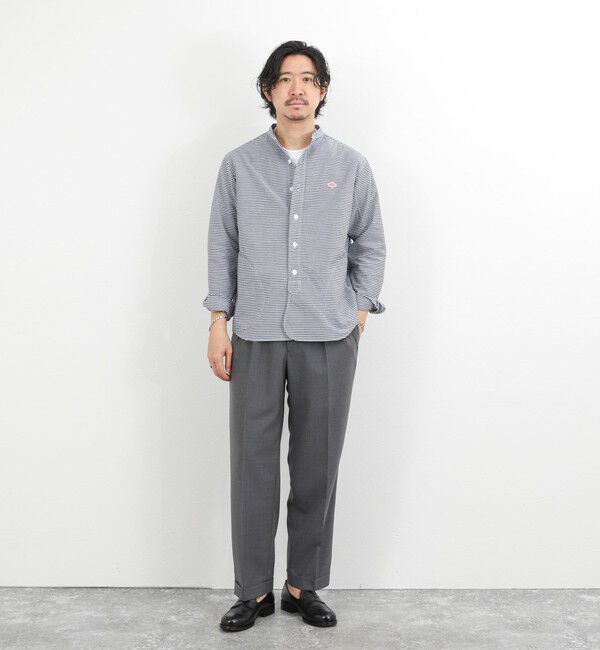 NOLLEY'S goodman「【DANTON/ダントン】DT-B0280OXP BAND COLLAR SHIRT LS 26SS」|シャツ・ブラウス|