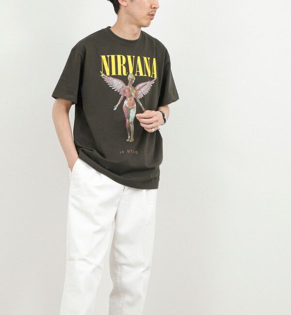 NOLLEY'S goodman「【GOOD ROCK SPEED】NIRVANA バンド プリントTシャツ 26SS」|Tシャツ・カットソー|