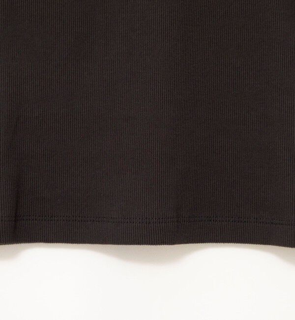 Rie Miller「ウォッシャブルアシンメトリー2WAYリブTシャツ」|Tシャツ・カットソー|