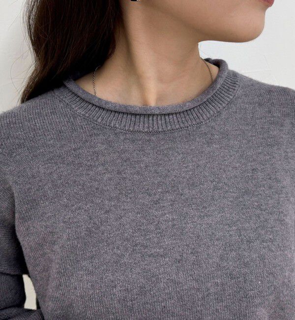 fredy emue「ハートステッチニットプルオーバー」|ニット・セーター|