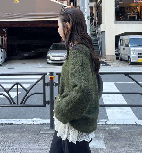 fredy emue「レースドッキングロンTシャツ」|Tシャツ・カットソー|