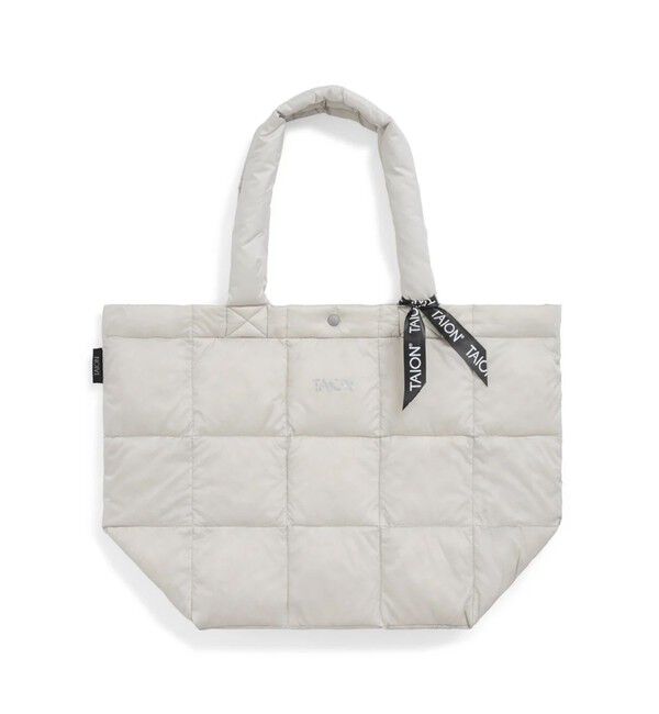 GLOSTER「【TAION/タイオン】ベーシック ランチ ダウントートバッグM」|トートバッグ|ライトグレー