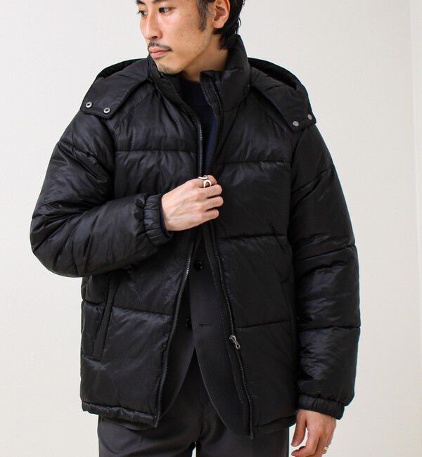 GLOSTER「【フード脱着OK】シアーリップ 2WAY中綿パーカー」|その他|