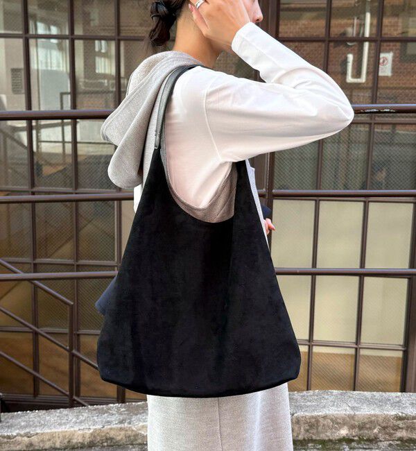 fredy emue「フェイクスエードトライアングルバッグ」|トートバッグ|