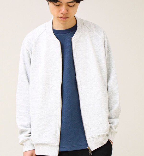 GLOSTER「【きれいめに使える】フクレジャガード MA1カーデ」|カーディガン|